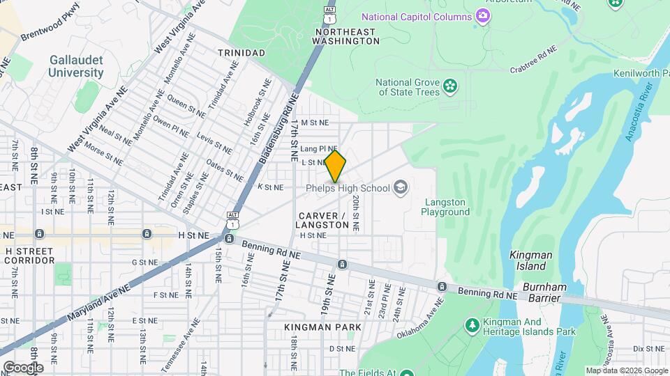 920-919 19th St NE Mapa y Detalles de la Ubicación