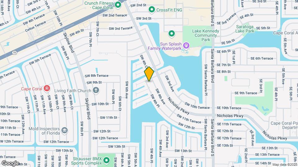 805 SW 4th Pl Map and Location Details