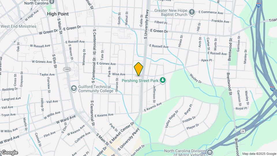 1004 Grace St, Unit A Mapa y Detalles de la Ubicación