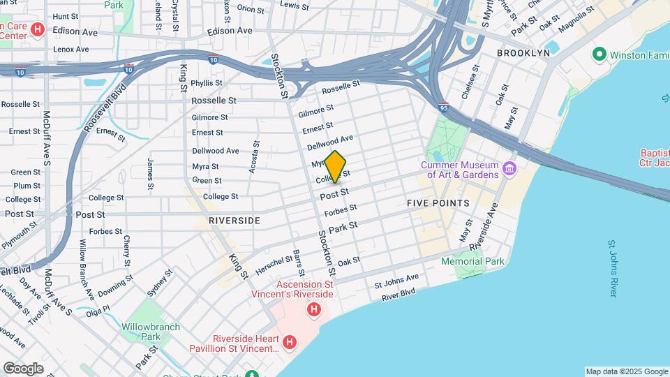 2311 Post St Map and Location Details