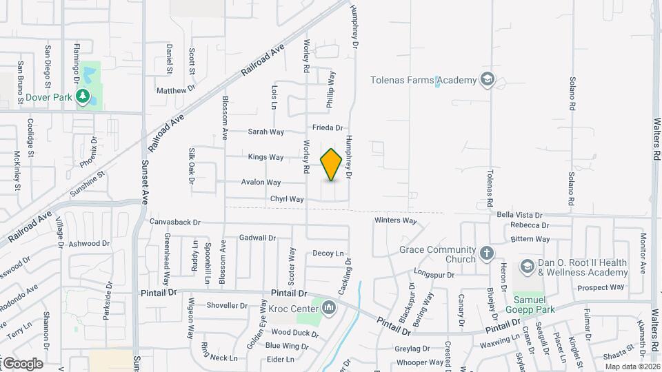1104 Jeanne Ct Map and Location Details