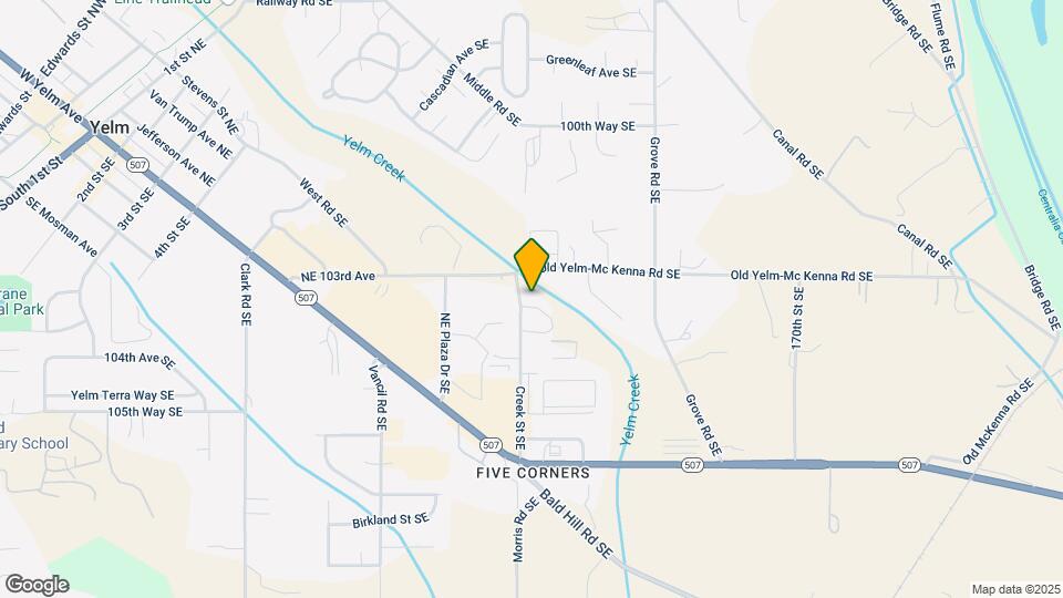Yelm Creek Apartments Map and Location Details