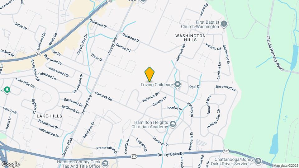 6221 Hansley Dr Map and Location Details
