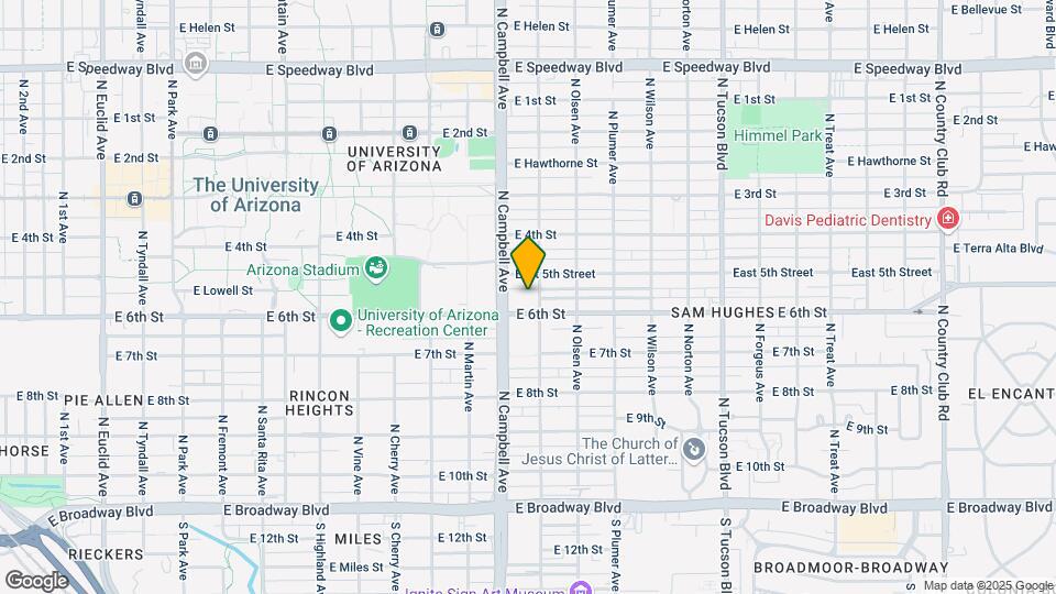 523-535 N Norris Ave Map and Location Details
