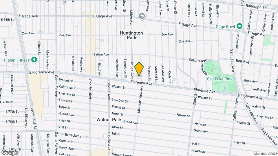 7125 Mountain View Ave Mapa y Detalles de la Ubicación