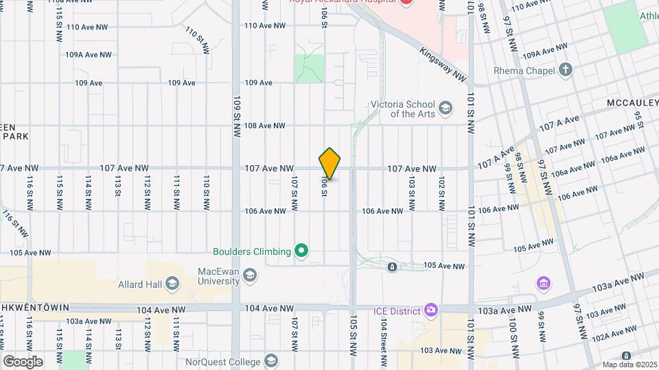 10645 106th St NW Map and Location Details