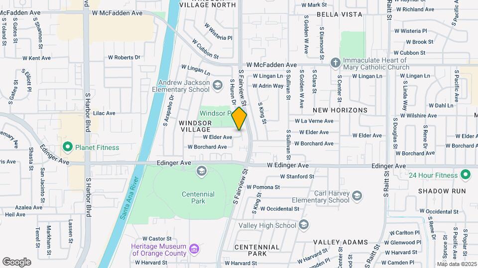 2801 W Elder Ave Map and Location Details