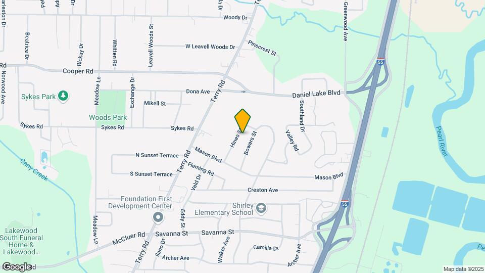 3514 Hines St Map and Location Details