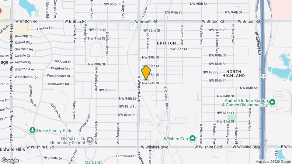 Willow Run Condos Mapa y Detalles de la Ubicación