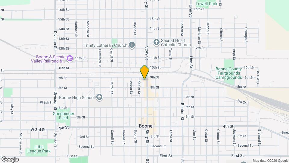 815 Story St Map and Location Details