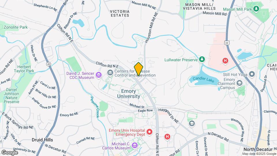 754 Clifton Heights Ln NE Map and Location Details