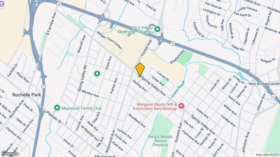 44 E Spring Valley Ave Mapa y Detalles de la Ubicación