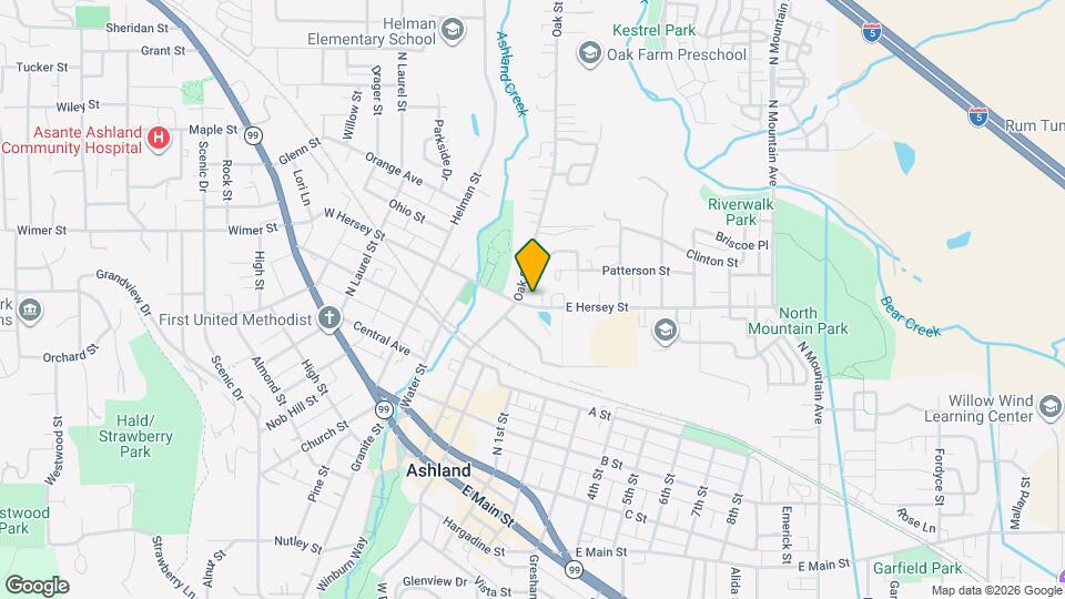 119 E Hersey St Map and Location Details