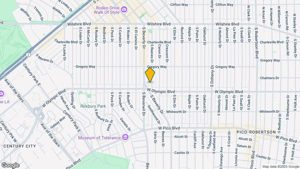 353 S Reeves Dr Map and Location Details