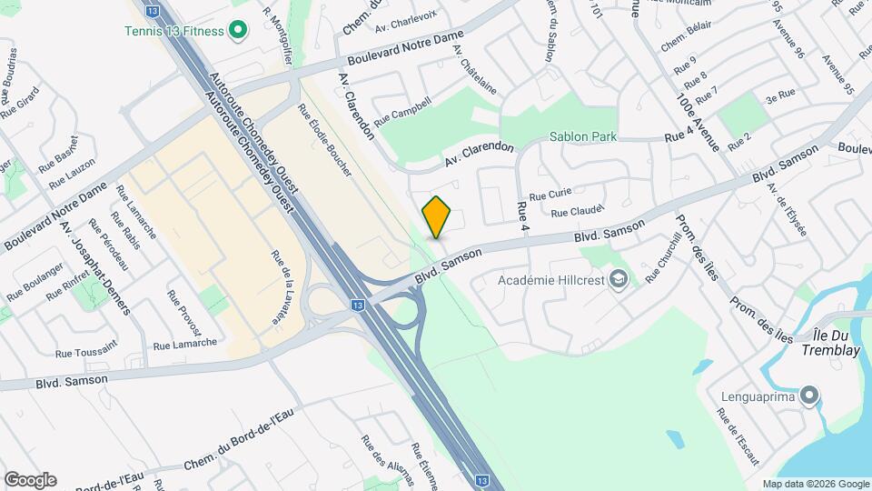 520 De Cherbourg Av Map and Location Details