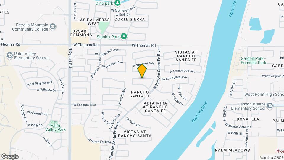 12559 W Virginia Ave Map and Location Details