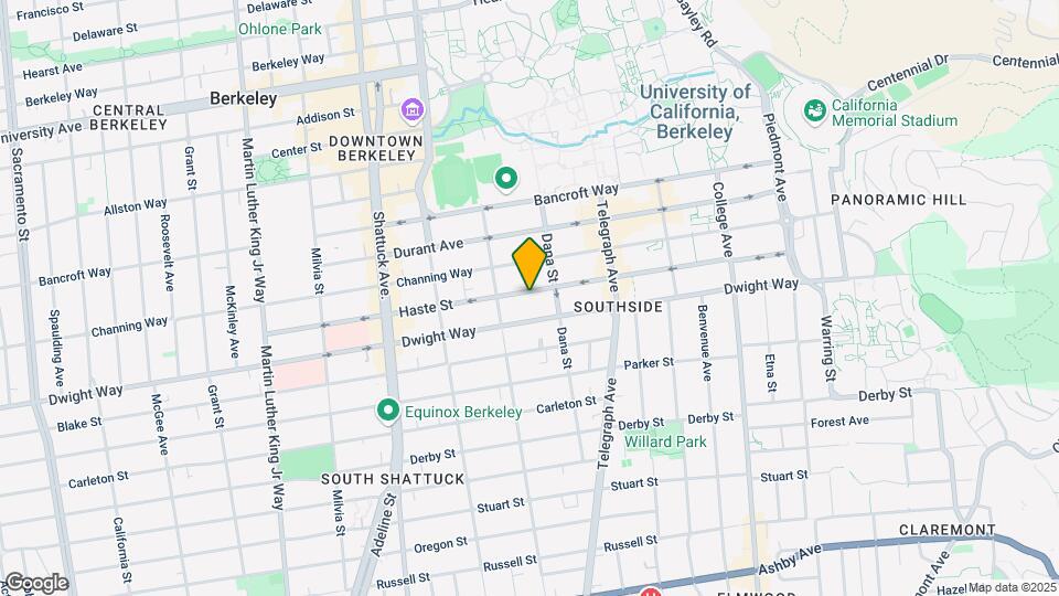 2322 Haste St Map and Location Details