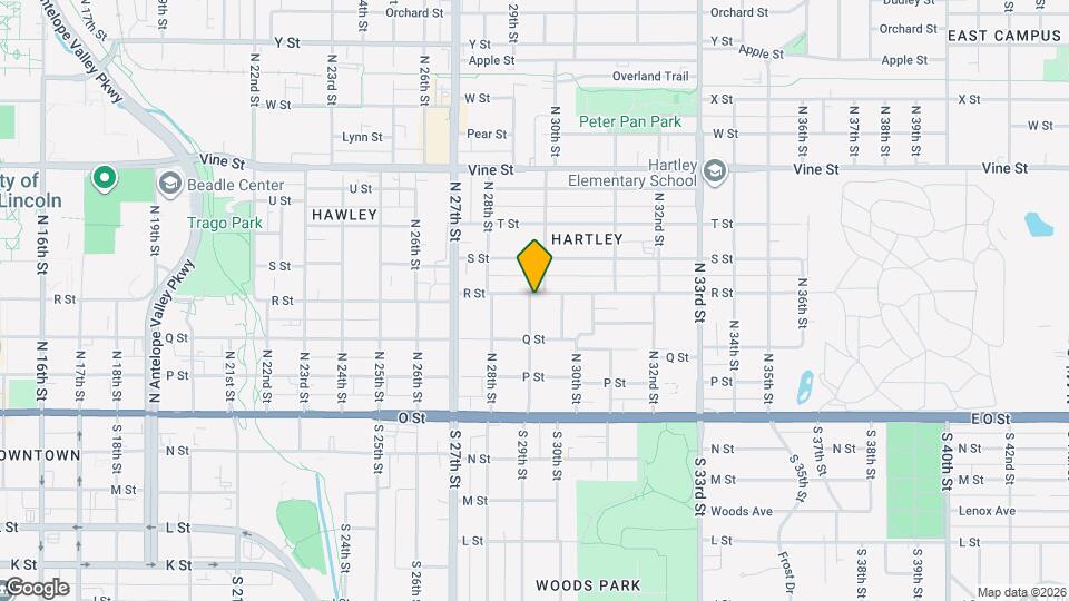 2901 R St, Unit 1 Map and Location Details