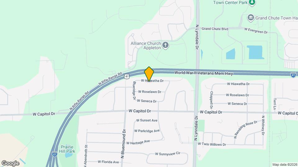 3033 W Hiawatha Dr Mapa y Detalles de la Ubicación
