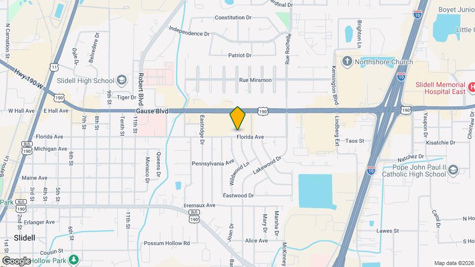 1480 Florida Ave Mapa y Detalles de la Ubicación