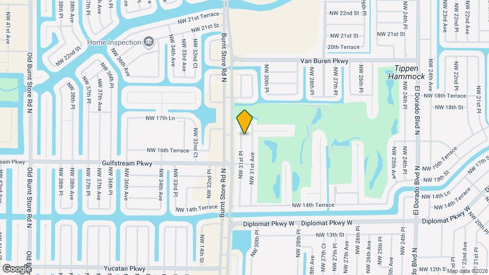 1633 NW 31st Pl Mapa y Detalles de la Ubicación