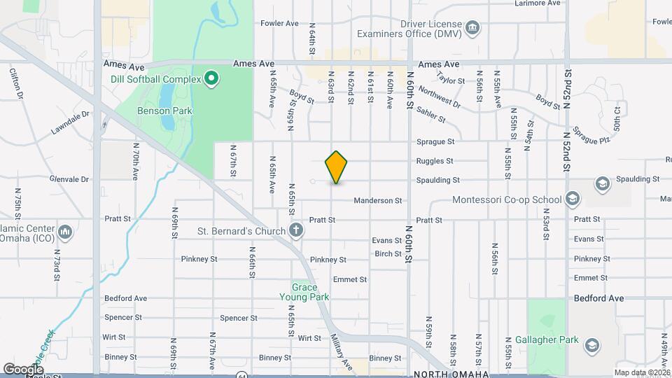 3815 N 63rd St Mapa y Detalles de la Ubicación