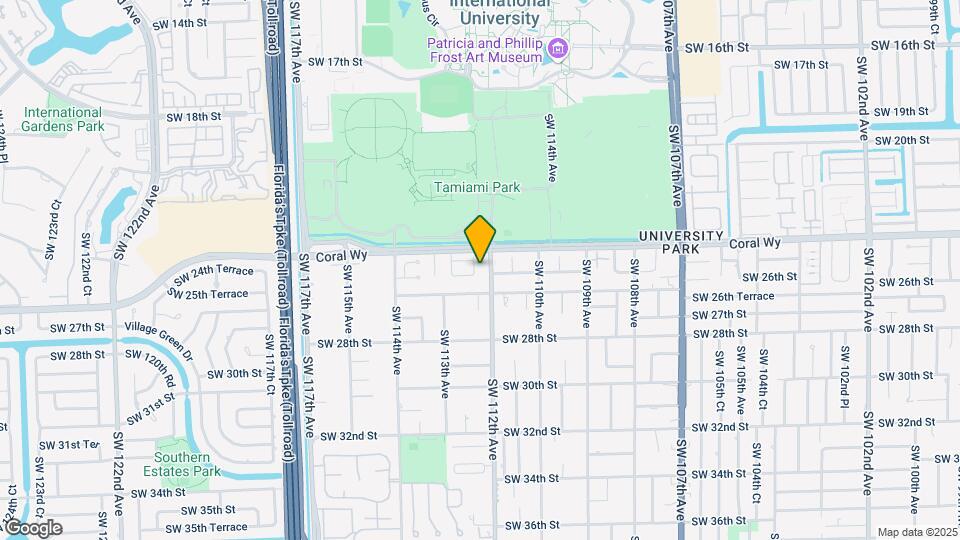 2511 SW 112th Ct Map and Location Details