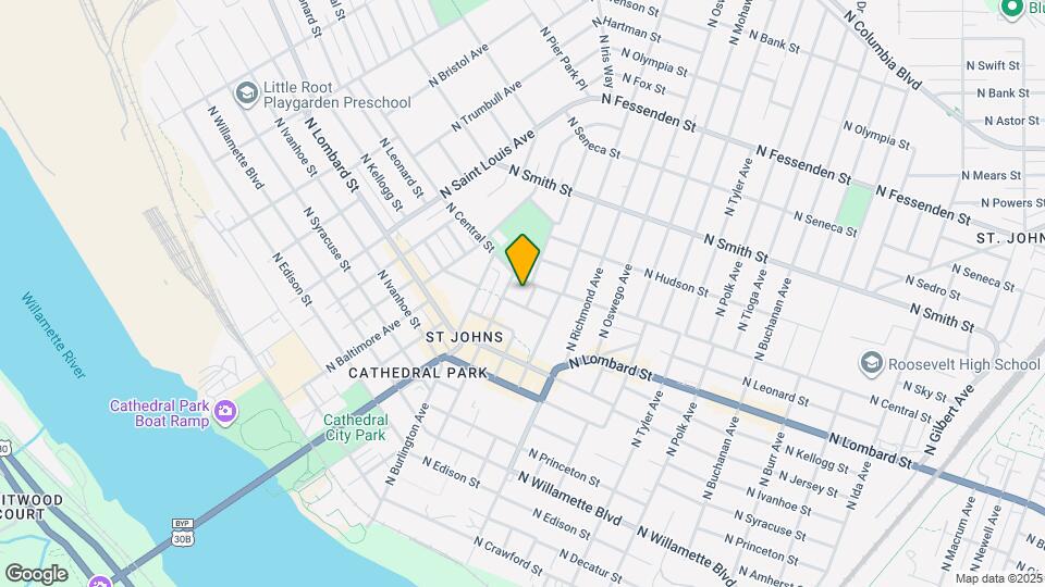 8015 N John Ave, Unit Upper Map and Location Details