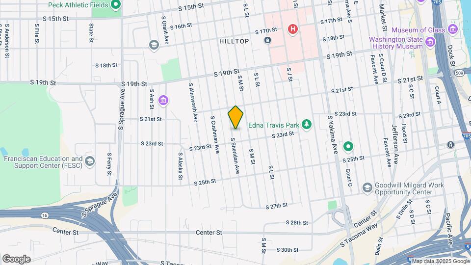 2141 S Sheridan Ave Map and Location Details