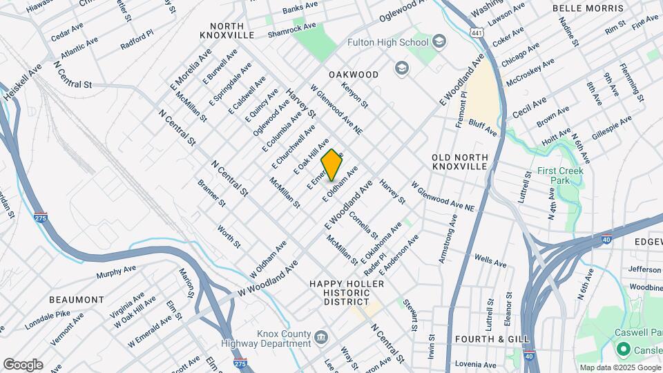 307 E Oldham Ave Mapa y Detalles de la Ubicación