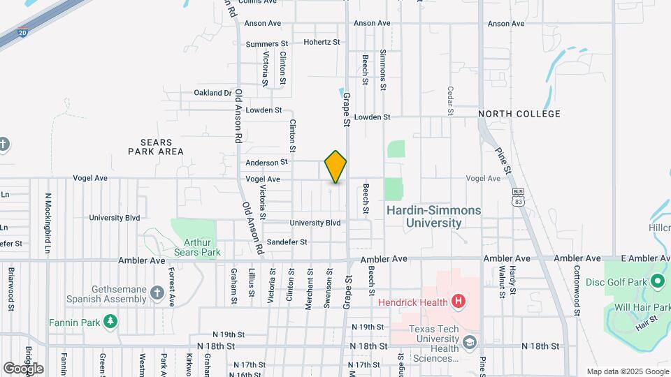 2473 Swenson St Map and Location Details