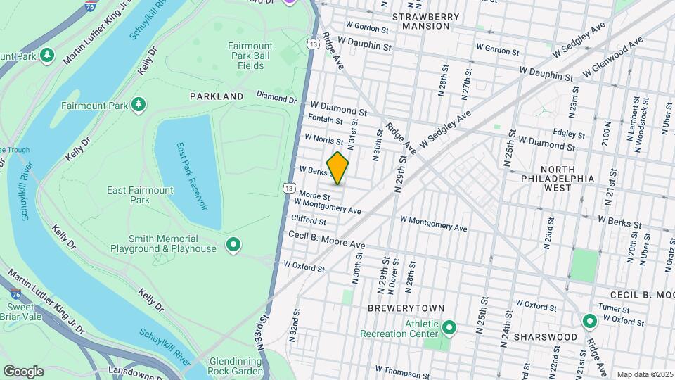 3110 Euclid Ave Map and Location Details