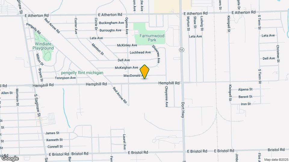 901 Hemphill Rd Map and Location Details