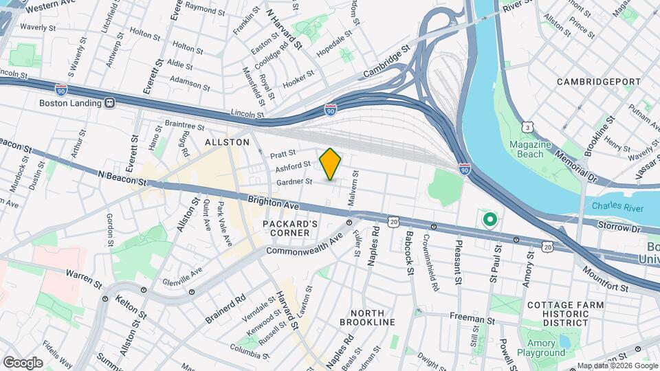 85 Gardner St Map and Location Details