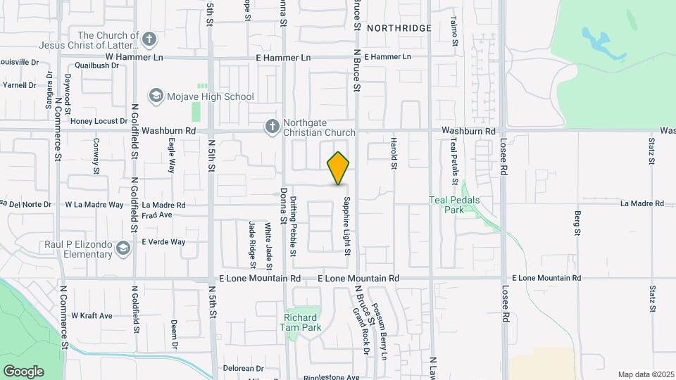 1203 Emerald Stone Ave Map and Location Details