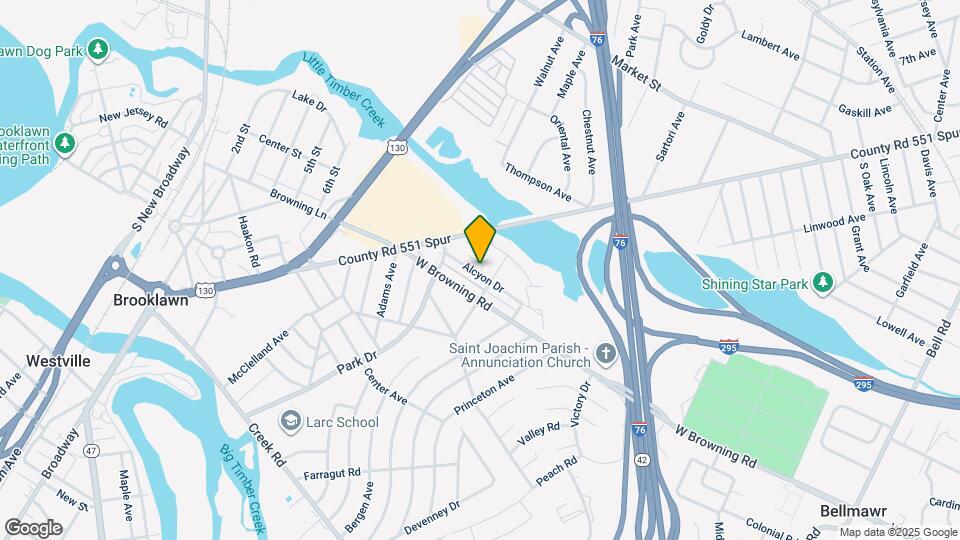 1015 Alcyon Dr Map and Location Details