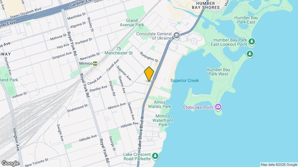 11 Superior Ave, Unit 201 Map and Location Details