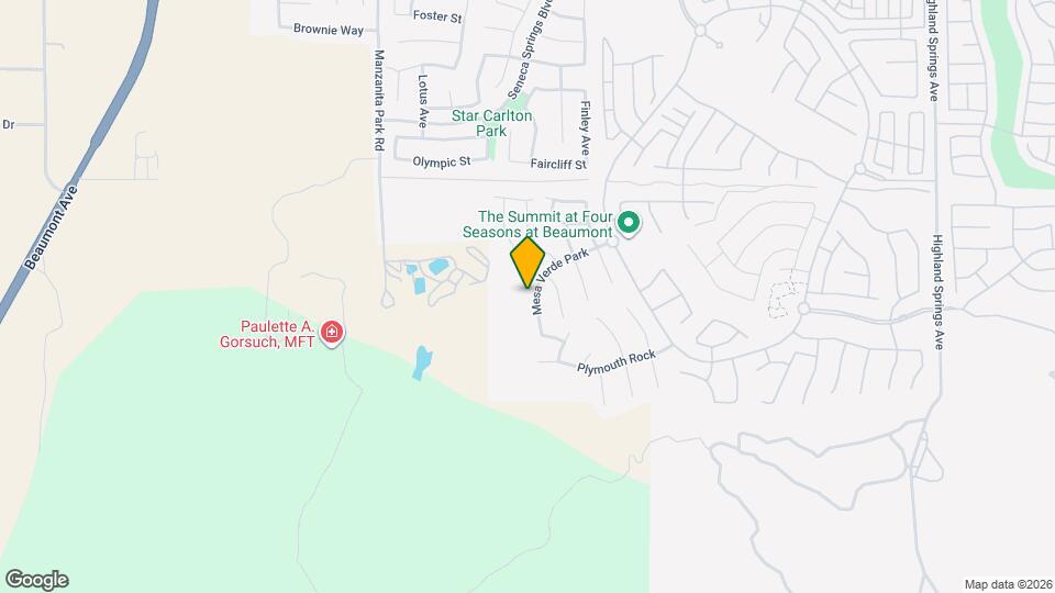 381 Mesa Verde Park Map and Location Details