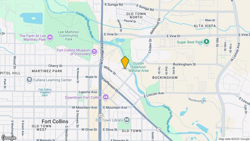 Legacy Fort Collins Senior Residences Map and Location Details