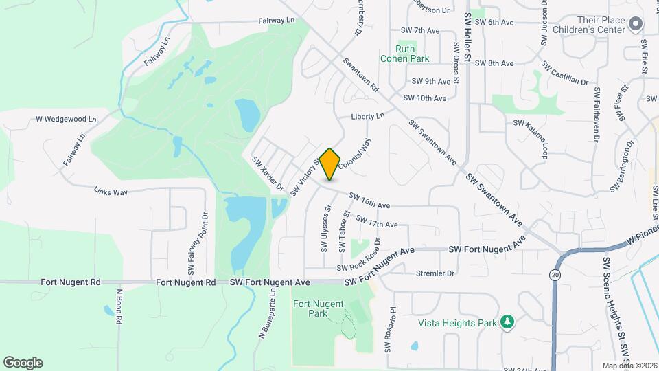 2160 SW 16th Ave Map and Location Details