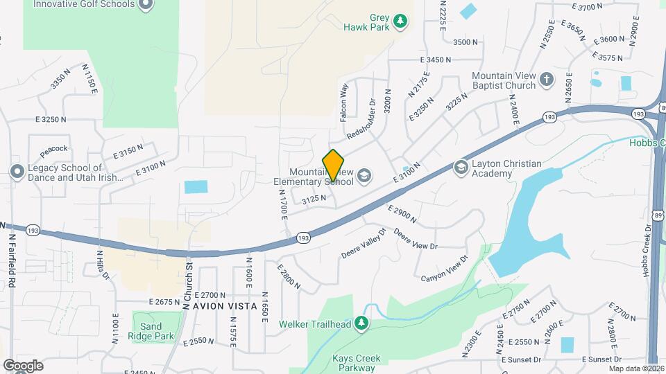 3148 N Whitetail Dr Map and Location Details