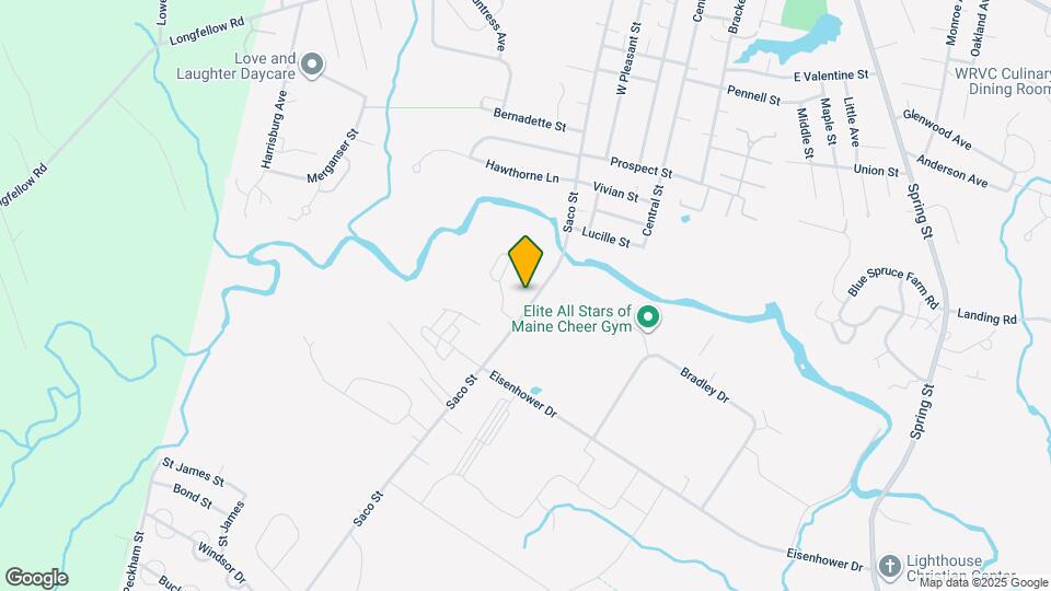 345 Saco St Map and Location Details