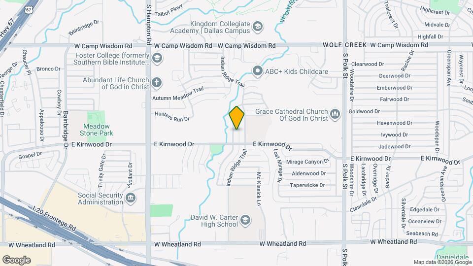 7624 Oak Garden Trail Map and Location Details