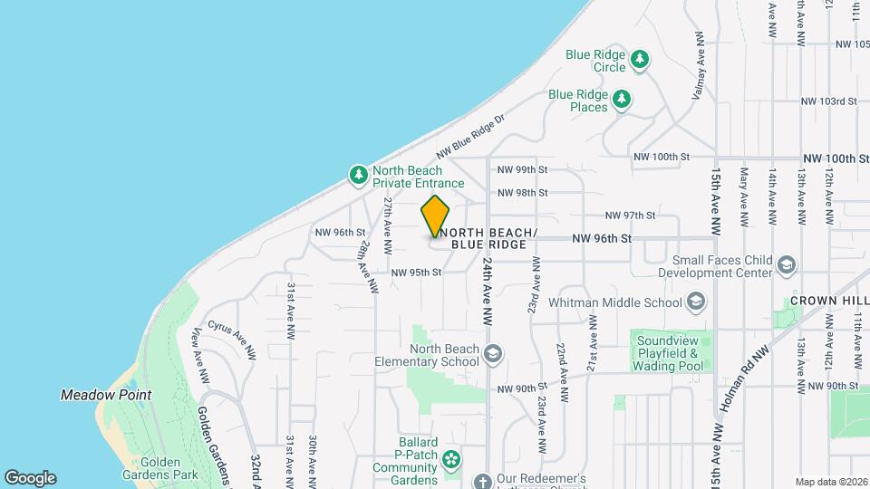 9602 Marmount Dr NW Map and Location Details