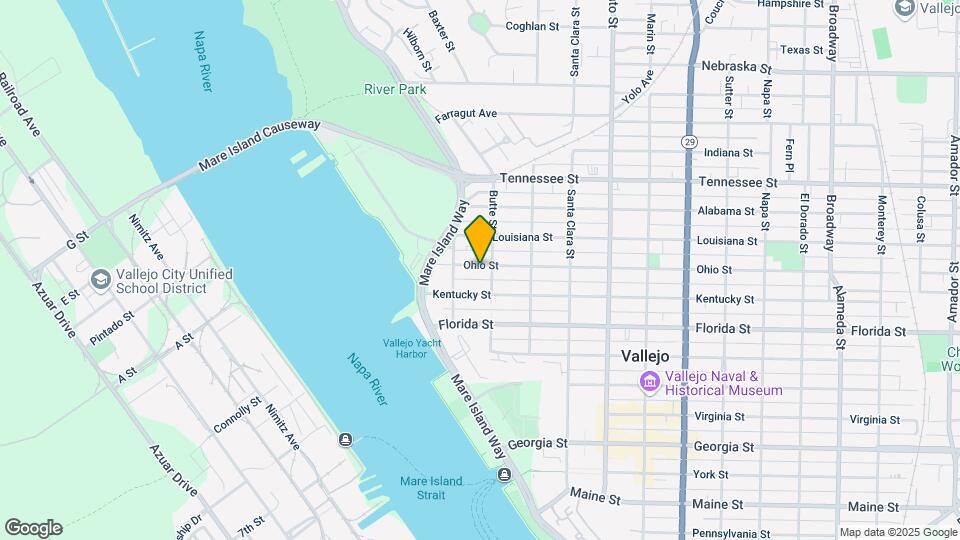 133 Ohio St-Unit -1/2 Map and Location Details