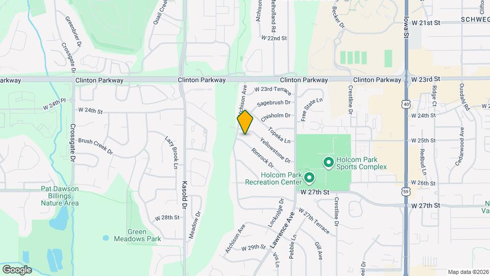 3104 Rimrock Dr Mapa y Detalles de la Ubicación