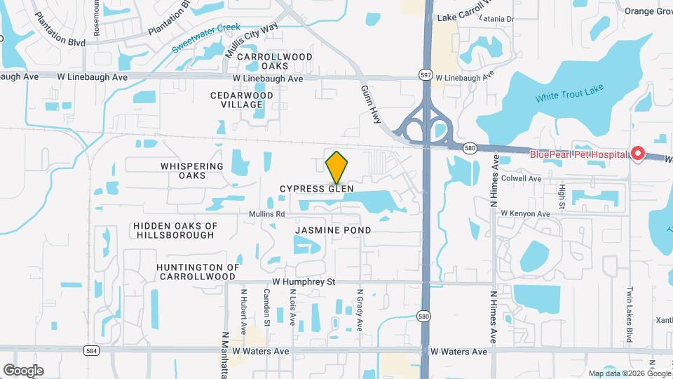 8833 Cypress Hammock Dr Map and Location Details