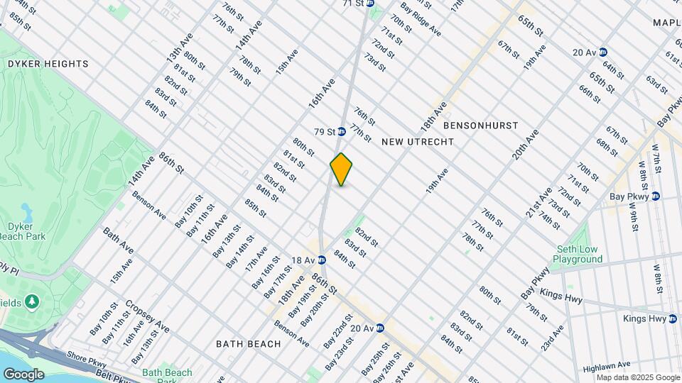 1743 81st St Map and Location Details