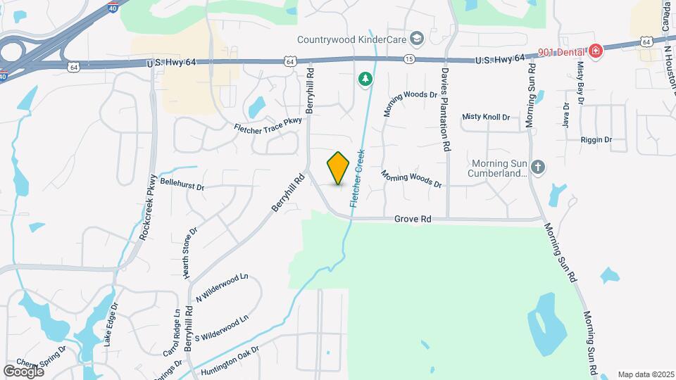 9299 Grove Manor Dr Map and Location Details