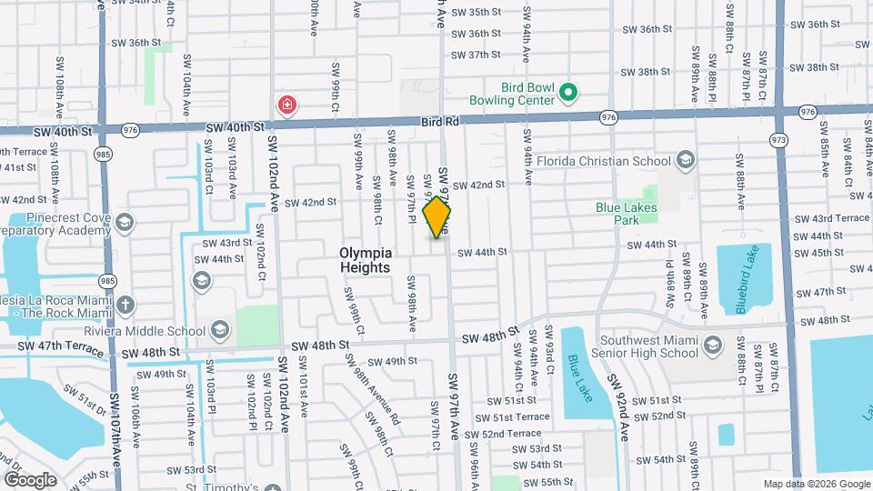 4361 SW 97th Ct Map and Location Details